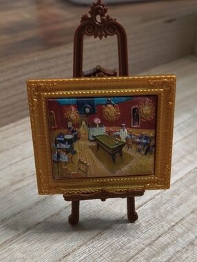 Zuru Mini Brands Masterpieces The Night Cafe Framed Painting by Vincent Van Gogh
